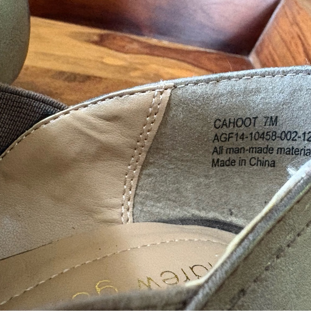 ANDREW GELLER Leather Cahoot Shoes - Picture 5 of 8